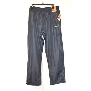 Nwt's Reebok Sport Gray Training Jogger Pants Mens 2XL Mesh Lined Zippers at Hem